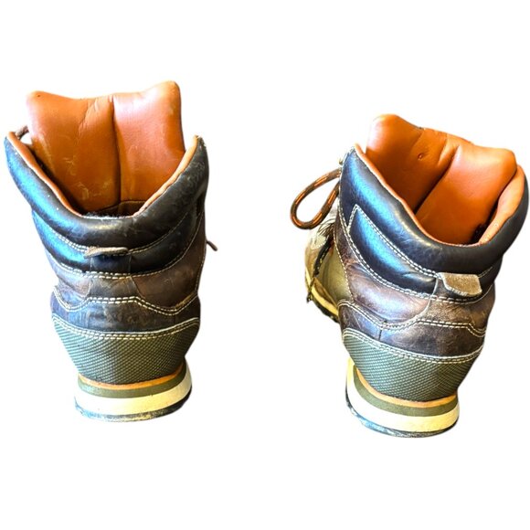 Timberland Euro Hiker Boots Vintage Distressed Men sz 9 - Picture 6 of 8